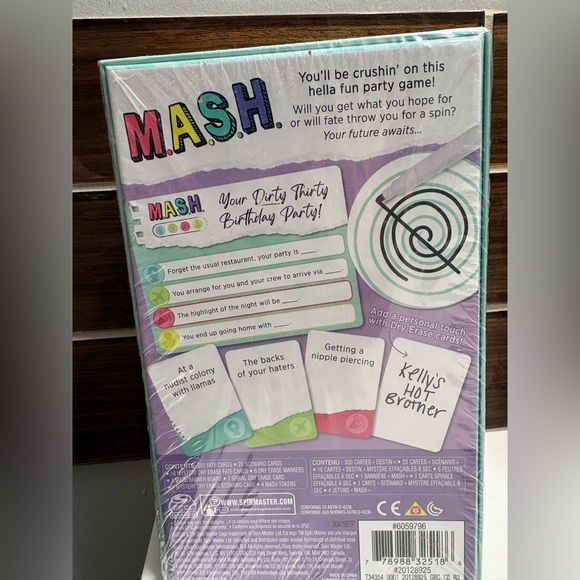 M.A.S.H. Adult Game - Picture 2 of 2